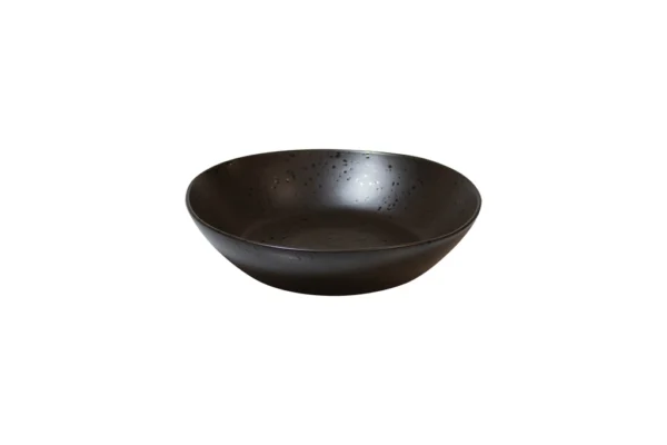 Teller tief coupe 22cm - Black Speckle