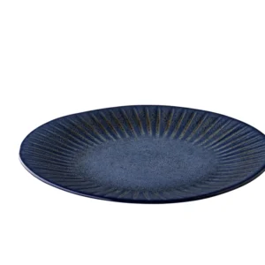 Teller rund 28,5cm- Stoneblue