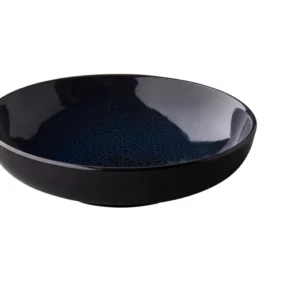 Teller tief blau 22cm - Speckle