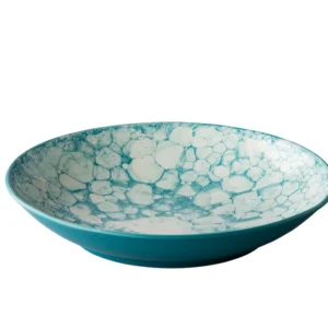Teller tief coupe türkis 25,5cm - Bubbles