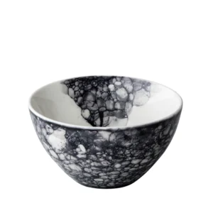 Schale schwarz 15cm - Bubbles