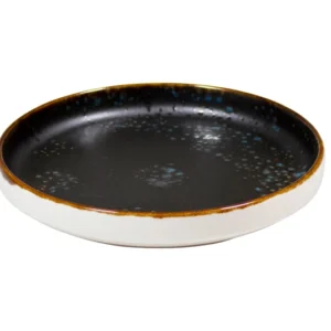 Teller rund m. erh. Rand. 20,5cm (starry night) - Amazonas