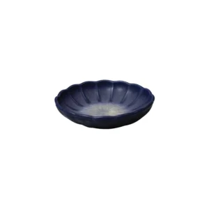 Teller flach 16,5cm (blau) - Flower