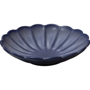 Teller tief 24cm (blau) - Flower