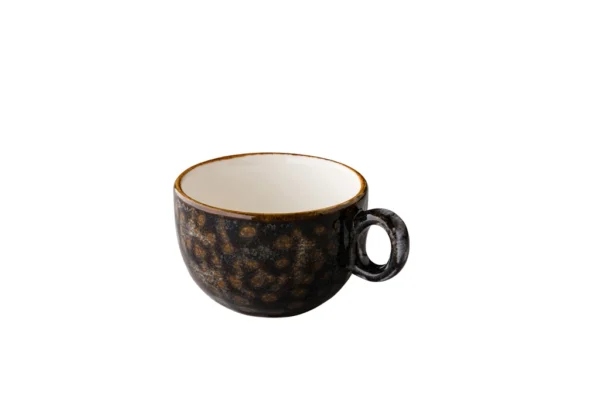 Kaffeetasse (Obere) stapelbar (braun) 8,5 cm,200ml - Jersey