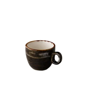 Espressotasse (Obere) stapelbar (braun) 80ml - Jersey