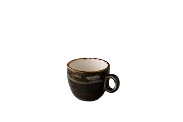 Espressotasse (Obere) stapelbar (braun) 80ml - Jersey