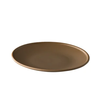 Teller flach coupe (braun) 17,8cm - Hygge