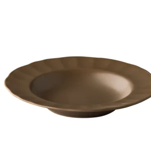 Teller tief Fahne (braun) 22,9cm - Hygge