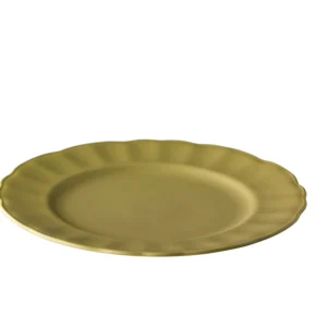 Teller flach Fahne (grün) 28cm - Hygge