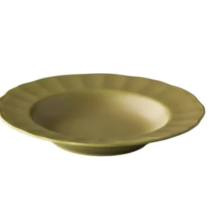 Teller tief Fahne (grün) 22,9cm - Hygge