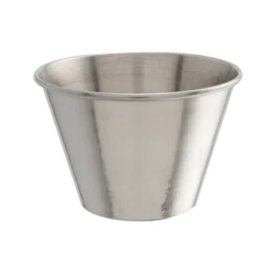Ramekin glatt 7,1x4,8cm 114ml - Edelstahl
