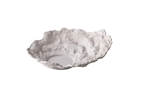 Bowl rustic white 28 x x28 x 6,7 cm
