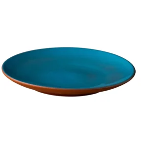 Teller flach blau - 20cm - Stoneheart