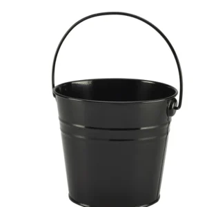 Serviereimer Edelst. mittl schw 16,4x14,2cm - Buff