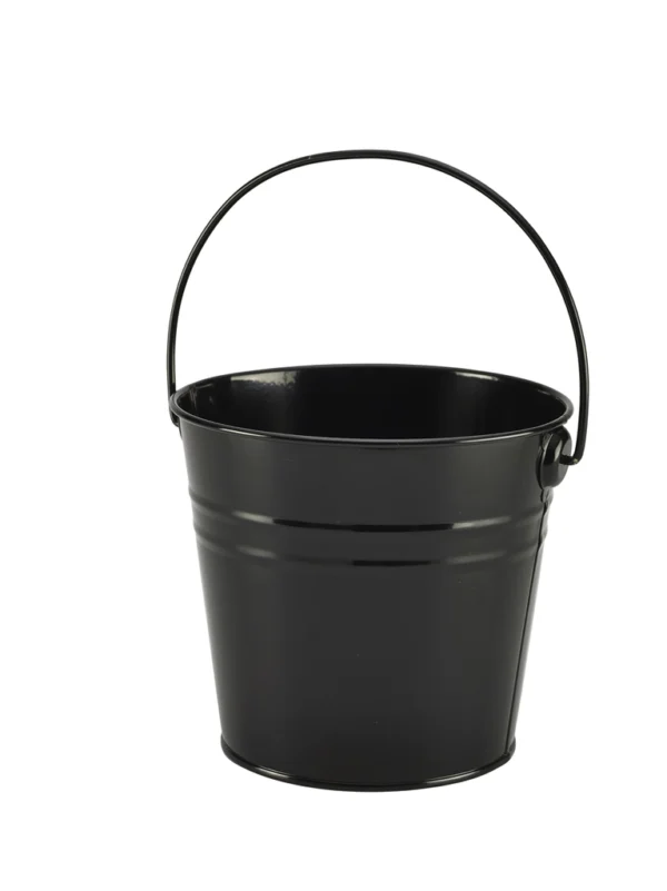 Serviereimer Edelst. mittl schw 16,4x14,2cm - Buff