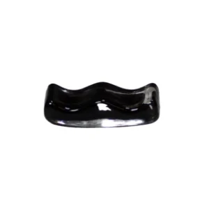 Besteckbänkchen (schwarz) 6x2,5x1,5cm - SWIRL