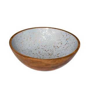 Schale 25x7,5cm (grau), 1,9L - Holz