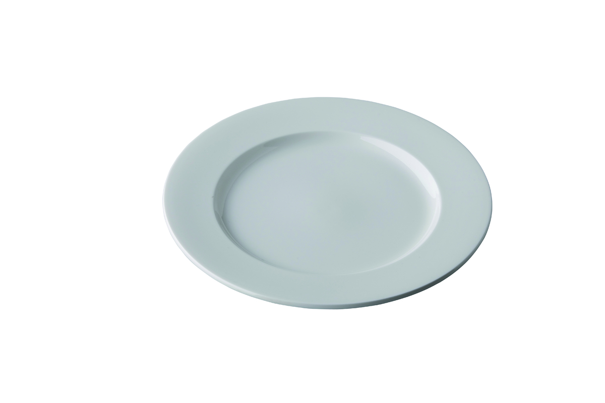 Teller flach Fahne 21,5cm - Q Fine China / CP