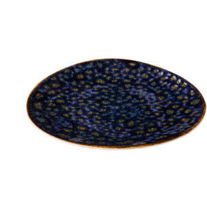 Teller flach coupe 21 cm (blau) - Jersey