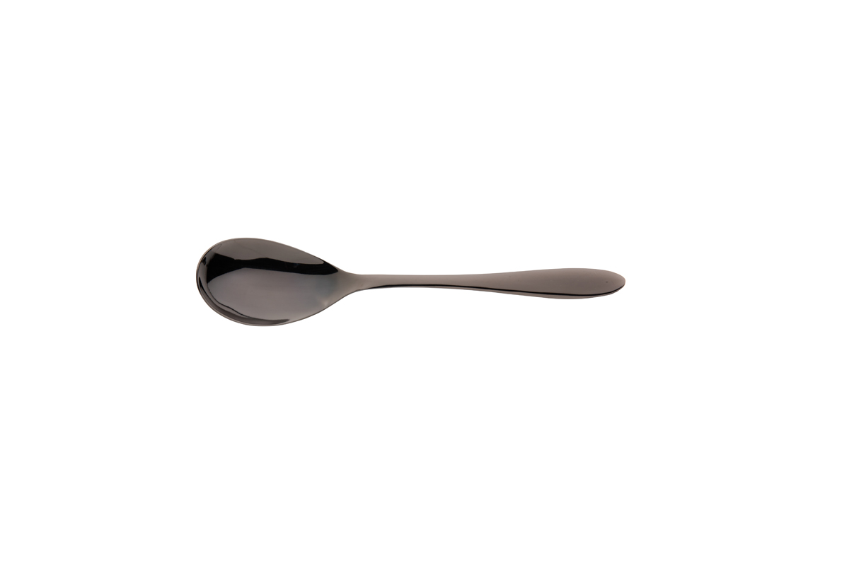 Dessertlöffel 18cm - Gioia PVD Gun Metal 18/10