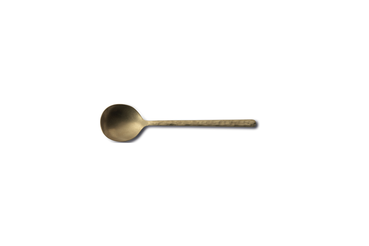 Menülöffel 17cm (vintage gold) - Kodai