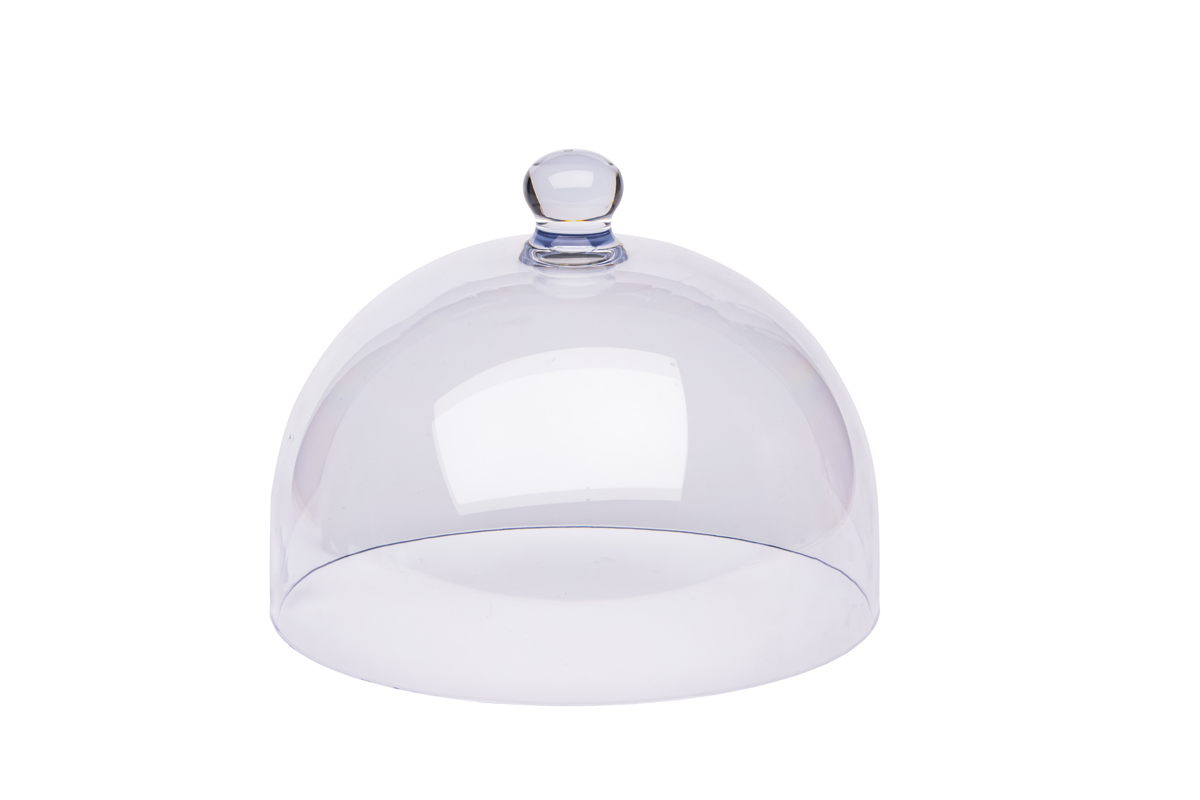 Deckel / Haube Polycarbonat rund 26x20 cm