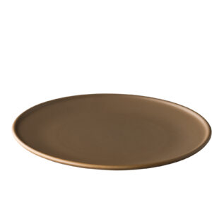 Teller flach coupe (braun) 20,3cm - Hygge