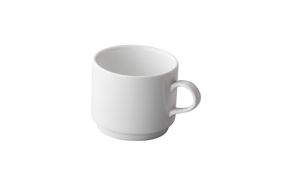 Kaffeetasse (Obere) stapelbar 220 ml - Q Basic