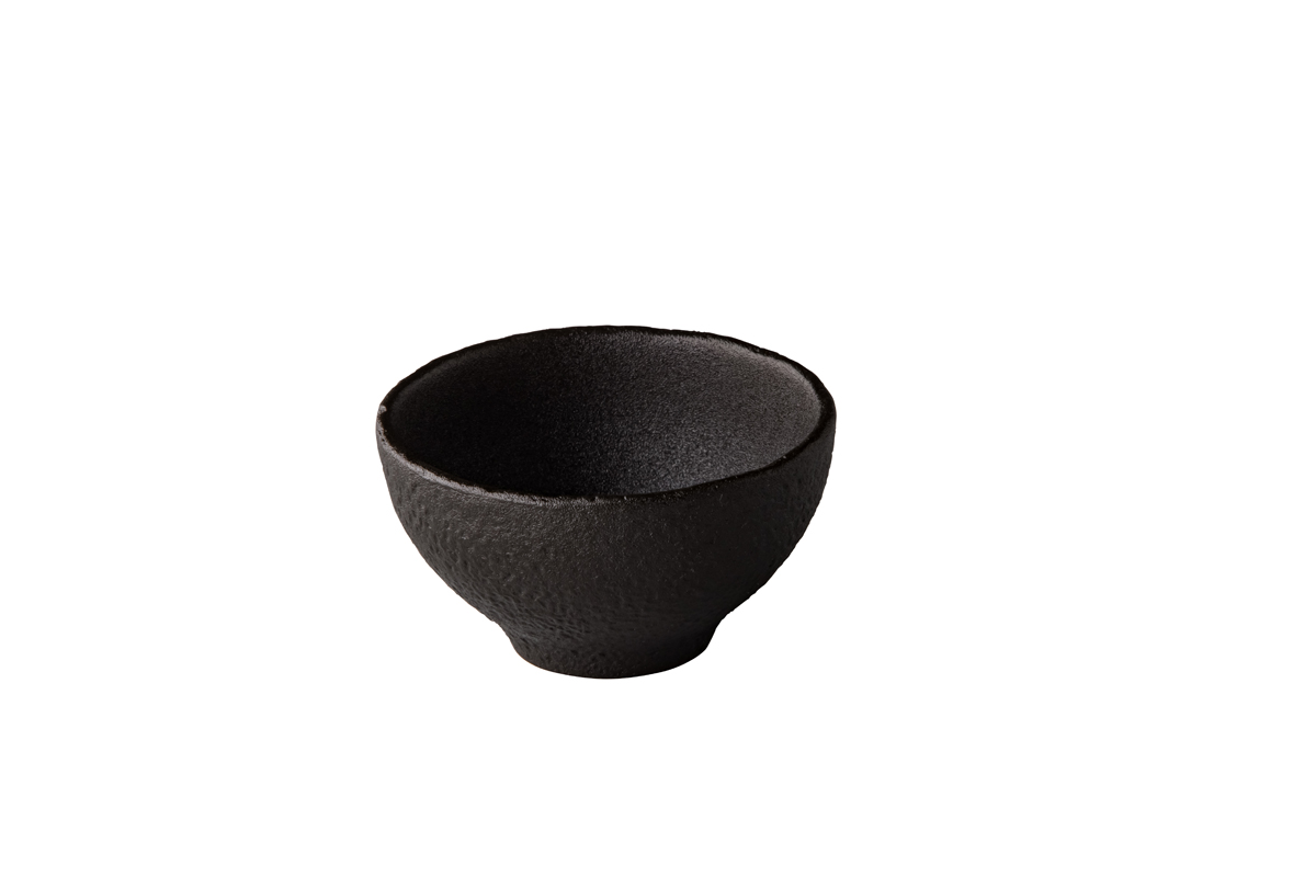 Rock Bowl black 9,3 x 5 cm