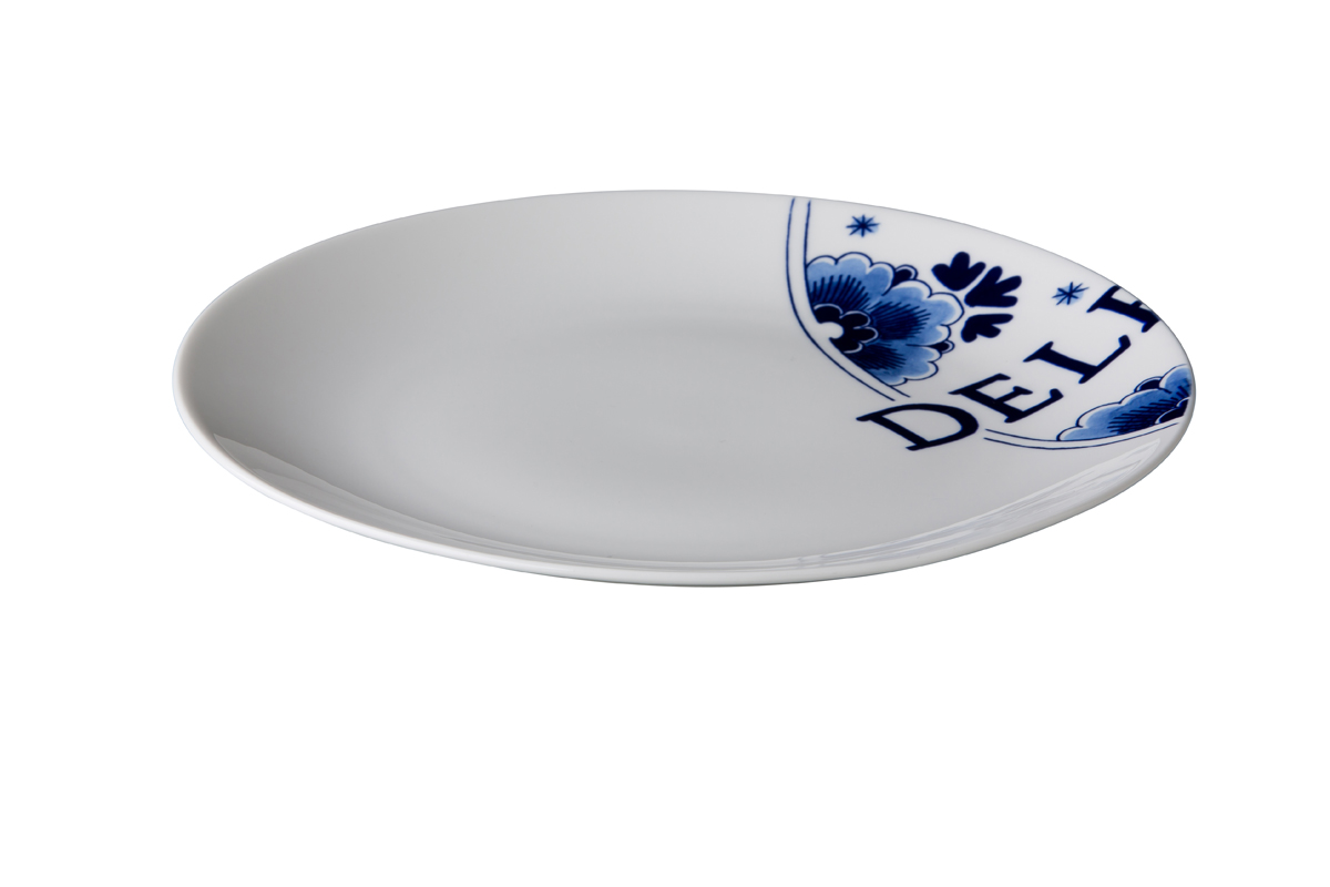 Teller flach coupe 30,5cm - Royal Delft