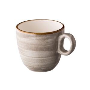Kaffeebecher 300 ml stapelbar (hellgrau) - Jersey