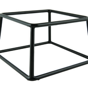 Buffetständer vier Anti-Rutsch sw 18x18x10cm-BuSt