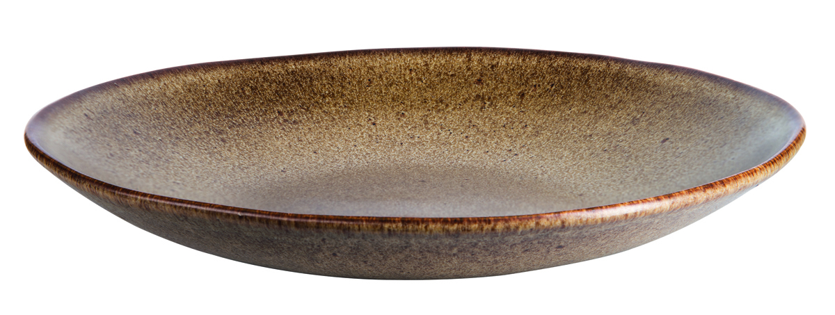 Teller tief coupe 26,5cm- Stonebrown