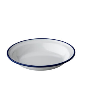 Teller tief 20cm - Melamin Emailleoptik