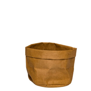 Brottasche Papier br abwaschb. 13x13x15cm - Brotk.