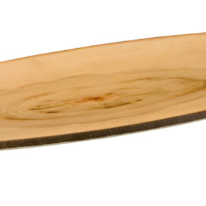 Servierplatte oval Baumstamm 65x26cm - Melamin