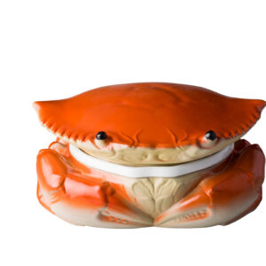 RED Crab pot with lid 25 x 9 cm