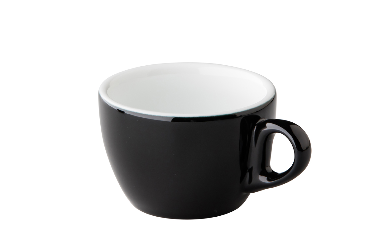 Kaffeetasse (schwarz) 11,7x6cm, 190ml - Barista