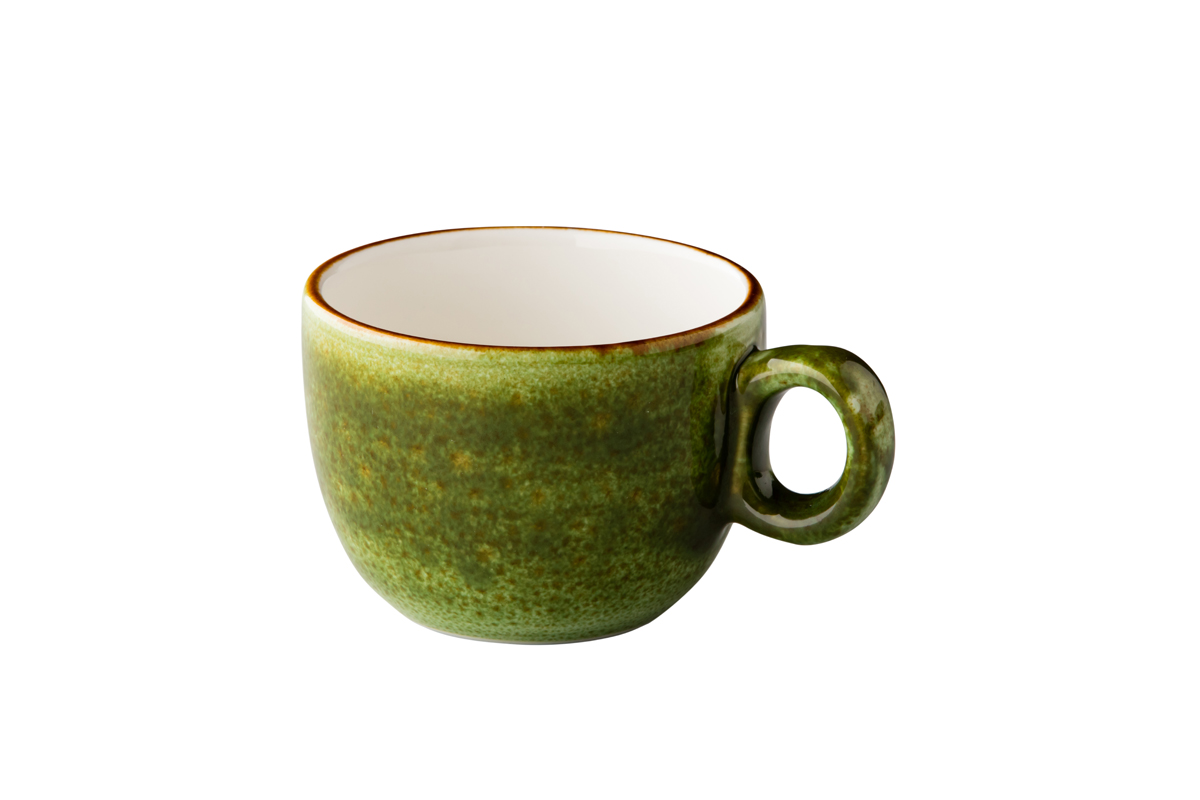 Kaffeetasse stapelbar (grün)7,5 x 6 cm, 160ml