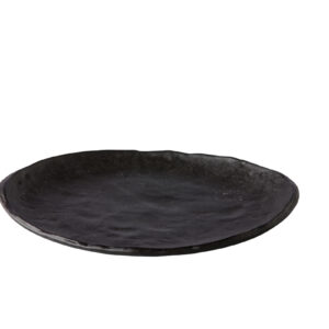 Teller flach schwarz 21cm - Oyster