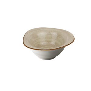 Schale organisch 17,5 cm 500 ml (hellgrau) - Jersey