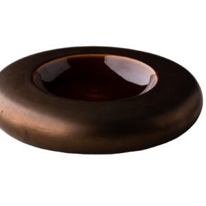 Donut L 22cm Metallic gold