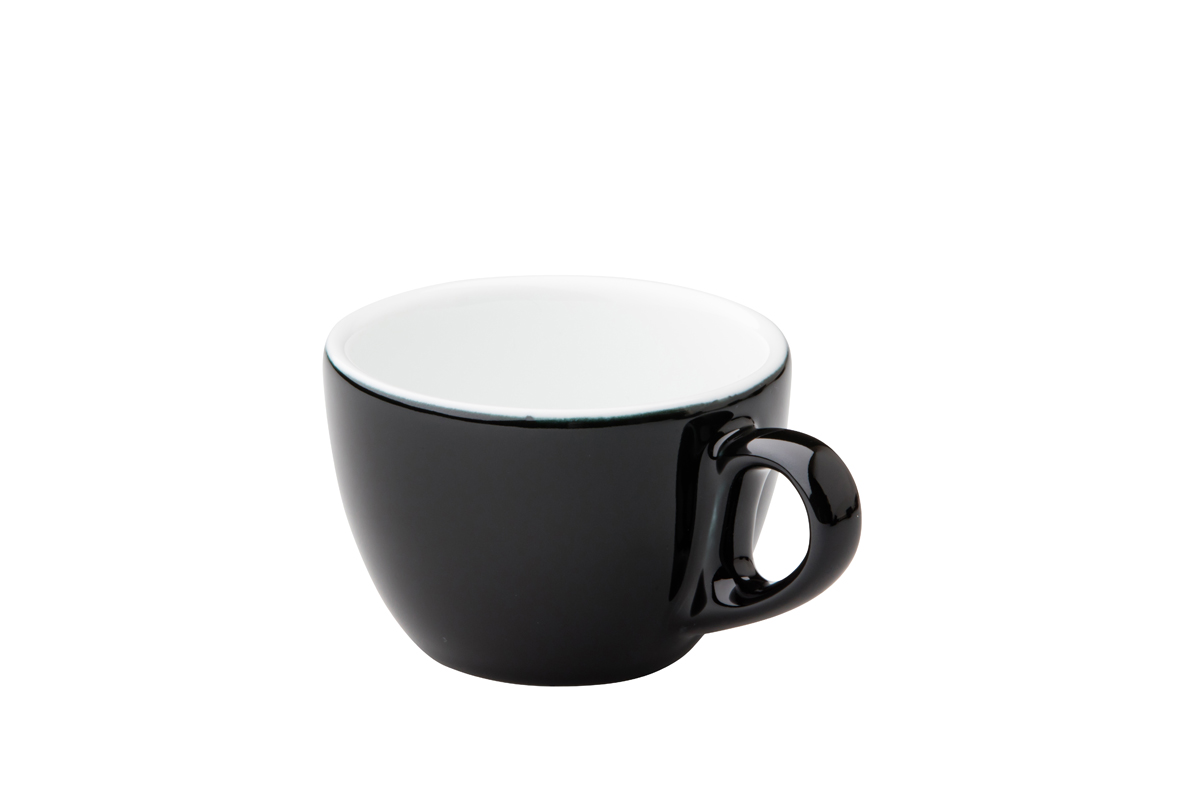 Kaffeetasse (schwarz) 11x5,6cm, 150ml - Barista