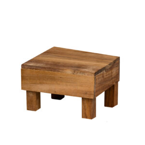 Servierblock hoch Akazienholz 18x18x10cm - Buffet