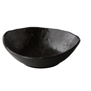 Schale schwarz 18x5,5cm - Oyster